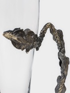 Пивной бокал 500 мл «Рыбы», подарочный, стекло, металл - Фото 2