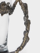 Пивной бокал 500 мл «Рыбы», подарочный, стекло, металл - Фото 3