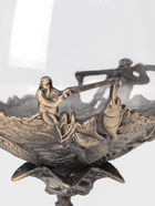 Бокал для коньяка 550 мл «Рыбалка», подарочный, стекло, цвет бронза - Фото 4