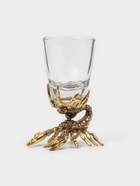 Рюмки для водки «Скорпион», подарочный набор на 3 персоны, рюмка 50 мл, золото - фото 33141865