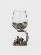 Рюмки для водки «Охота», подарочный набор на 3 персоны, 50 мл, стекло, металл, цвет бронза - Фото 2