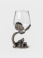 Рюмки для водки «Охота», подарочный набор на 3 персоны, 50 мл, стекло, металл, цвет бронза - Фото 3