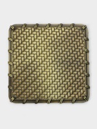 Подставки для чашек и благовоний, 8.1×8.1 см, набор 3 шт., цинковый сплав, зелёные 10837761 - фото 13781786