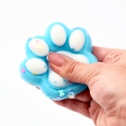 Сквиш антистресс - игрушка «Кошачья лапка», МИКС - Фото 4