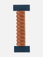 Бирка с кнопкой Hand made TEIRA, 8×1.5 см, 10 шт., коричневая - Фото 8