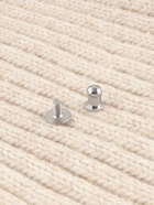 Бирка с кнопкой «Цветок» TEIRA, с тиснением, 8×1.5 см, 10 шт., серая - Фото 7