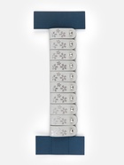 Бирка с кнопкой «Цветок» TEIRA, с тиснением, 8×1.5 см, 10 шт., серая - Фото 8