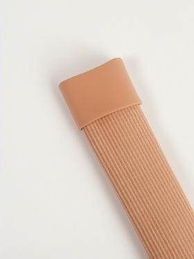 Напальчник - трубка от мозолей и натирания, для пальцев рук и ног, с силиконом, d=2?15 см, бежевый (комплект 2 шт)