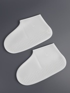 Чехлы для обуви, силиконовые, р-р L (40-44), 29 см, пара, белые - Фото 3