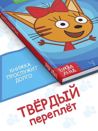 Букварь, 48 стр., Три кота