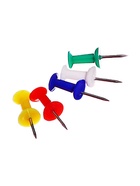 Кнопки силовые цветные 50 штук в картонной коробке - Фото 5