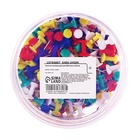 Кнопки силовые цветные 300 штук в банке - Фото 3