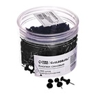 Кнопки силовые черные 300 штук в банке - Фото 2