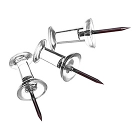 Кнопки силовые прозрачные 300 штук в банке