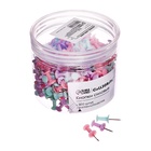 Кнопки силовые пастельные 300 штук в банке - Фото 1