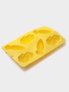 Форма для выпечки Доляна «Кролики. Морковка», силикон, 6 ячеек, 26,6×16,3×3,9 см, жёлтая - фото 31302473