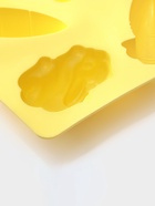 Форма для выпечки Доляна «Кролики. Морковка», силикон, 6 ячеек, 26,6×16,3×3,9 см, жёлтая - фото 31302474