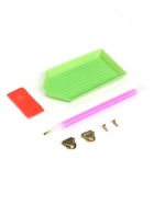 Алмазная вышивка полное заполнение «Микки Маус», на раме, 40×50 см - Фото 4