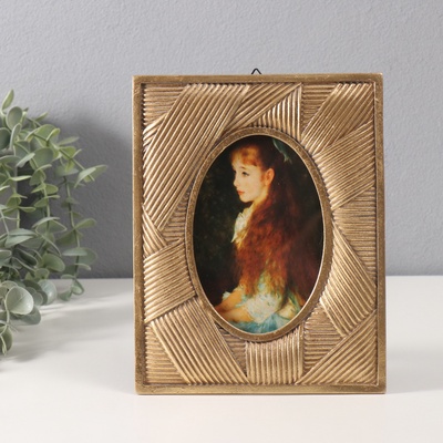 Фоторамка для фото 10×15 см «Сечение», полистоун, 1×17×22 см