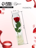 Мыльная роза красная в коробке - Фото 2