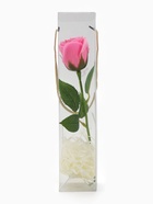 Мыльная роза розовая в коробке - Фото 5