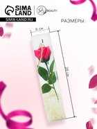 Мыльная роза фуксия в коробке - Фото 2