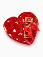 Подарочный набор из мыльных красных роз с надписью, в коробке, 18 шт. - Фото 6