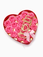 Подарочный набор из мыльных розовых роз с надписью, в коробке, 18 шт. - Фото 6