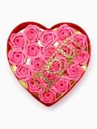 Подарочный набор из мыльных розовых роз с надписью, в коробке, 18 шт. - Фото 7