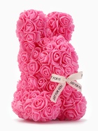 Зайчик из розовых роз - Фото 4
