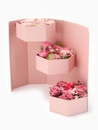 Подарочный набор, трехуровневая мыльная композиция, розовая - Фото 3