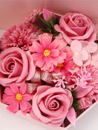 Подарочный набор, трехуровневая мыльная композиция, розовая - Фото 5