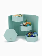 Подарочный набор, трехуровневая мыльная композиция, бирюзовая - Фото 2