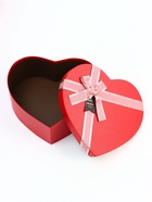 Набор подарочных коробок сердце 3 в 1, красный с розовым бантом, 31×27×13.3; 28×25×11.7; 26×23×10.3 см - Фото 5