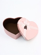 Набор подарочных коробок сердце 3 в 1, нежно-розовый, 31×27×13.3; 28×25×11.7; 26×23×10.3 см - Фото 6