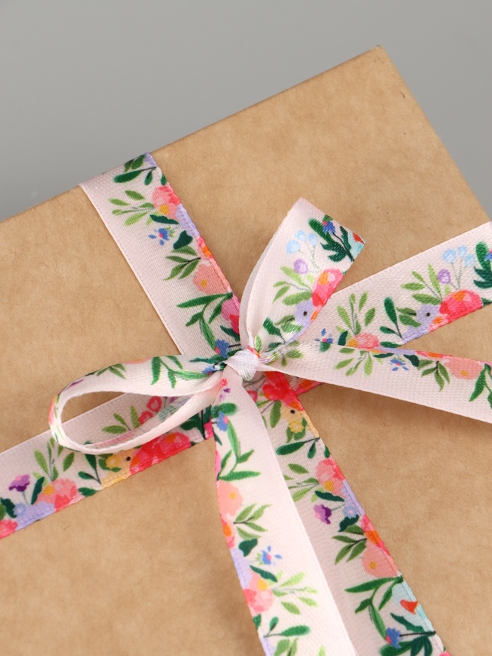 Лента атласная «Полевой букет», 15 мм × 23 ± 1 м, разноцветная - Фото 1