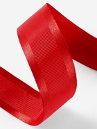 Лента декоративная, репсовая/атласная, 25 мм, 9.1 ± 0.5 м, красная №26 - Фото 2