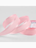 Лента декоративная, репсовая/атласная, 25 мм, 9.1 ±0.5 м, розовая №04 - Фото 2