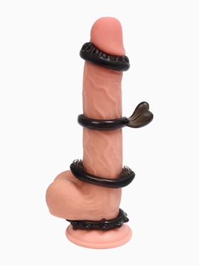 {{photo.Alt || photo.Description || 'Кольцо эрекционное «Box A», набор 4 шт., гелевый силикон, черный'}}