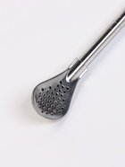 Калабас и бомбилья для приготовления чая Мате, 350 мл, с щёткой для чистки, нержавеющая сталь, мятные - фото 34470583