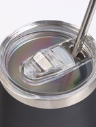 Калабас и бомбилья для приготовления чая Мате, 350 мл, с щёткой для чистки, нержавеющая сталь, чёрные 10785134