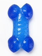 Жевательная игрушка для собак «Кость малая», 8.5 см, суперпрочная, голубая - Фото 4