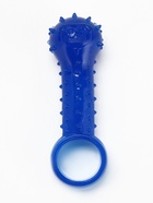 Игрушка-дразнилка для собак «Поймай меня!», 9.5 см, прозрачная, PP, синяя - Фото 2