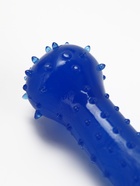 Игрушка-дразнилка для собак «Поймай меня!», 9.5 см, прозрачная, PP, синяя - Фото 3