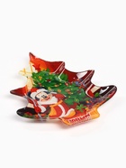 Тарелка стеклянная новогодняя «С Новым годом!», Микки Маус, 19.5×16.5 см - Фото 5