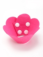 Ветеринарный воротник «Ромашка», размер S, фетр, цвет фуксия - Фото 3