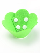 Ветеринарный воротник из фетра «Ромашка», размер S, зелёный - Фото 3