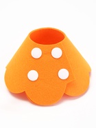 Ветеринарный воротник из фетра «Ромашка», размер M, оранжевый - Фото 5