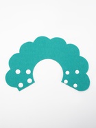 Ветеринарный воротник «Ромашка», размер M, фетр, бирюзовый - Фото 2