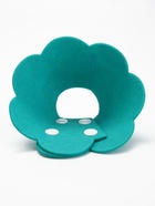 Ветеринарный воротник «Ромашка», размер M, фетр, бирюзовый - Фото 4